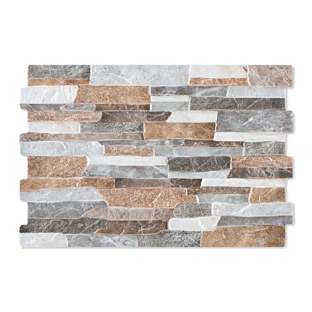 Veggflis Ledgestone Grafito Matt 34x50 cm
